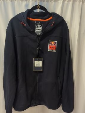 Red Bull KTM Racing Team Men's Navy Zip Hoodie Jacket